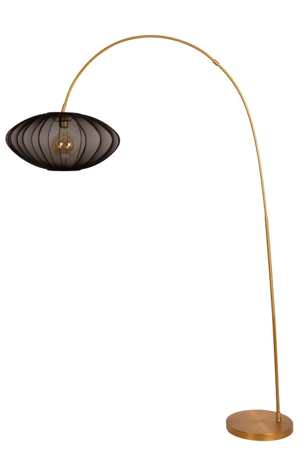 Lucide CORINA - Lampadaire arceau - 1xE27 - Noir - détail